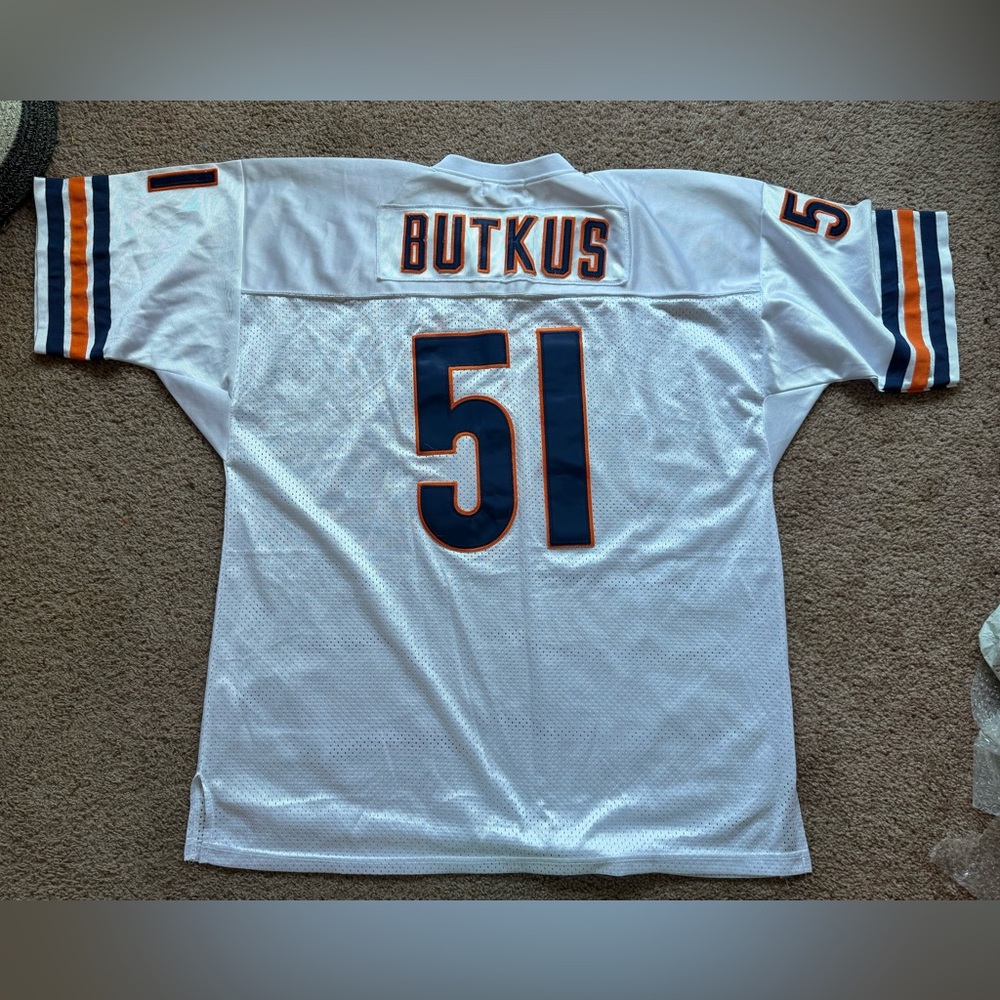 mitchell & ness chicago bears throwback jersey 56 3XL 51 dick butkus 1965 nfl